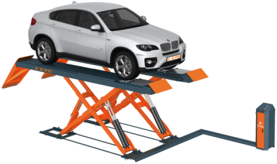 Подъёмник ножничный, г/п 4т, Everlift EE-6604B.50L.40T.E.C