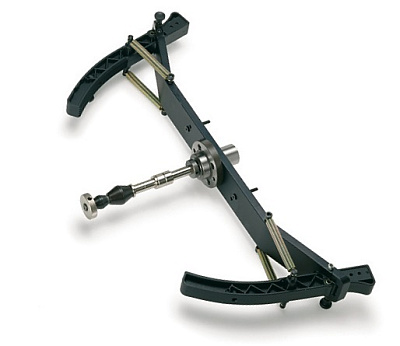 Универсальный адаптер для балансировки колес мотоциклов с диаметром ступицы 14-35 мм. Для версий станков с прижимом "power clamp"